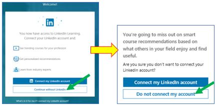 LinkedIn Learning login